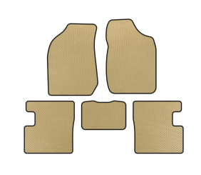 Килимки EVA (SD, Бежевий) для BYD F3 2005-2013 рр