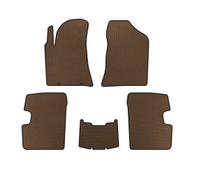 Килимки EVA (SD, Коричневий) для BYD F3 2013-2015 рр