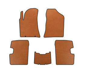 Килимки EVA (SD, Помаранчевий) для BYD F3 2013-2015 рр