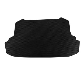 Килимок в багажник EVA (з вирізом під балон, SD, Чорний) для BYD F3 2013-2015 рр
