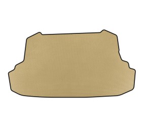 Килимок в багажник EVA (з вирізом під балон, SD, Бежевий) для BYD F3 2013-2015 рр