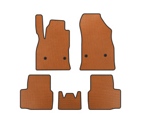 Килимки EVA (SD, Помаранчевий) для Chevrolet Cruze 2016-2019 рр