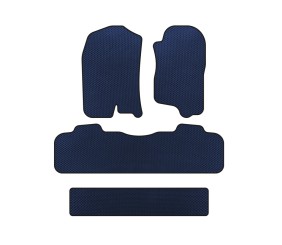 Килимки EVA (3 ряди, 2007-2014, Синій) для Chevrolet Tahoe рр