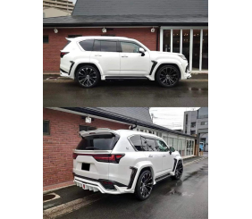 Комплект обвісів (Wald) Натуральний карбон для Lexus LX 500d/600 2022- рр