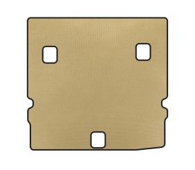 Килимок в багажник V-2 (Бежевий) для Chevrolet Orlando 2010-2018 рр