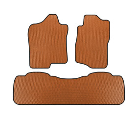 Килимки EVA (Помаранчевий) для Chevrolet Suburban 2007-2014 рр