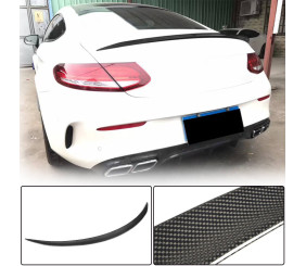 Cпойлер V3 (для купе 2015-2019, Карбон) для Mercedes C-сlass W205 рр