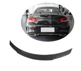 Cпойлер V7 (для купе 2015-2019, Карбон) для Mercedes C-сlass W205 рр