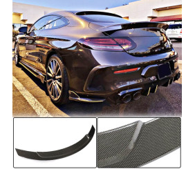 Cпойлер V10 (для купе 2015-2019, Карбон) для Mercedes C-сlass W205 рр