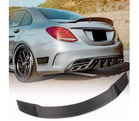 Спойлер V1 (для SD 2015-2019, Карбон) для Mercedes C-сlass W205 рр