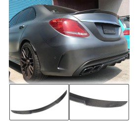 Спойлер V6 (для SD 2015-2021, Карбон) для Mercedes C-сlass W205 рр
