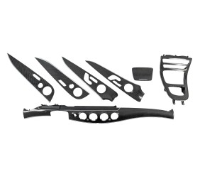 Накладки на панель (Карбон) для Mercedes E-сlass W213 2016-2023 рр