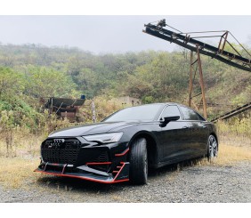 Передній бампер RS6-R Style для Ауди A6 C8 2018- рр