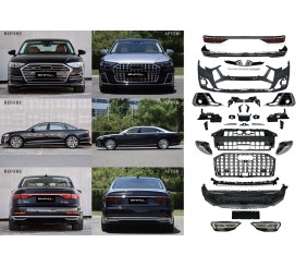 Комплект рестайлінгу з заміною фар (На Horch 2025) для Ауди A8 2018- рр