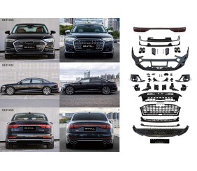 Комплект рестайлінгу без заміни фар (На S8 2025) для Ауди A8 2018- рр