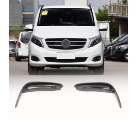 Накладки на протитуманки (для V-Class 2014-2019, Карбон) для Mercedes Vito/V-class W447 2014- рр