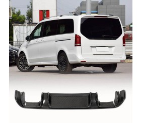 Дифузор заднього бампера V2 (для V-Class 2014-2019, Карбон) для Mercedes Vito/V-class W447 2014- рр