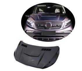 Капот V2 (2014-2019, Карбон) для Mercedes Vito/V-class W447 2014- рр
