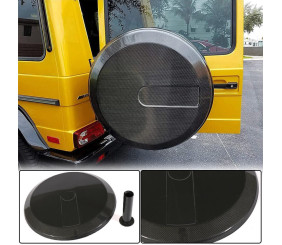 Накладка на запасне колесо (для 2004-2018, Сухий карбон) для Mercedes G сlass W463 рр