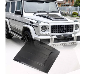 Накладка на капот BRBS (для 2004-2018, Карбон) для Mercedes G сlass W463 рр