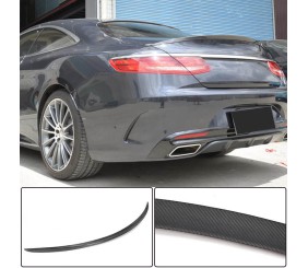 Спойлер V1 (купе, Карбон) для Mercedes S-class C217 Coupe 2014-2020 рр