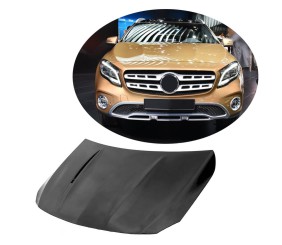 Капот V1 (Карбон) для Mercedes GLA X156 2014-2019 рр