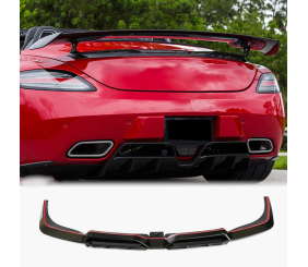 Дифузор заднього бампера (Карбон) для Mercedes SLS C197 2010-2014 рр