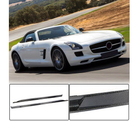 Бокові пороги (Карбон) для Mercedes SLS C197 2010-2014 рр
