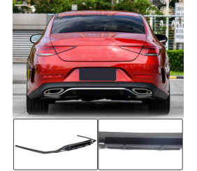 Дифузор заднього бампера V1 (для AMG-Line 2018-2020, Карбон) для Mercedes CLS C257 2018- рр