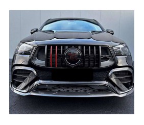 Решітка радіатора GT Panamericana GT-R Carbon (для AMG-Line/GLE53/GLE63 2019-2023) для Mercedes GLE W167 2018- рр