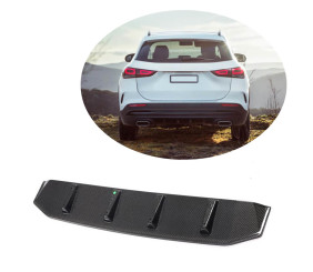 Дифузор заднього бампера (для AMG-Line, Карбон) для Mercedes GLA H247 2020- рр