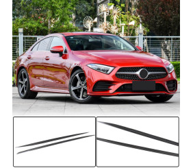 Бокові пороги V2 (для AMG/AMG-Line 2018-2020, Карбон) для Mercedes CLS C257 2018- рр