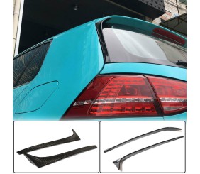 Накладки на стійки заднього скла (для Base, Карбон) для Volkswagen Golf 7/E-Golf 2012-2020 рр