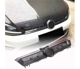 Решітка радіатора (для HB 2012-2017, Сухий Карбон) для Volkswagen Golf 7/E-Golf рр