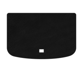 Килимок багажника текстильний Premium (HB, 3-х дверний, Чорний) для Ауди A1 2010-2018 рр