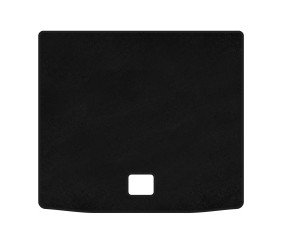 Килимок багажника текстильний Premium (Чорний) для Ауди Q3 2011-2019 рр