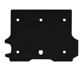 Килимок багажника текстильний Premium (Чорний) для Chevrolet Trailblazer 2002-2012 рр