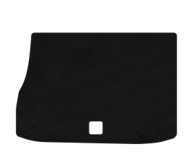 Килимок багажника текстильний Premium (HB, Гібрид, Чорний) для Citroen DS-5 2011-2015 рр