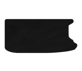 Килимок багажника текстильний Premium (HB, Електро, Чорний) для Fiat 500/500L 2013-2022 рр