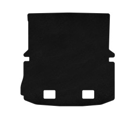 Килимок багажника текстильний Premium (2017-2019, 7-ми місний, Чорний) для Ford Explorer рр