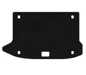 Килимок багажника текстильний Premium V3 (Чорний) для Hyundai Kona 2017-2023 рр