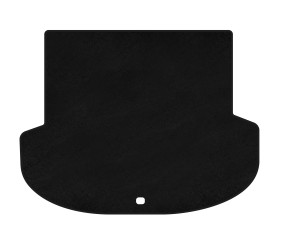 Килимок багажника текстильний Premium (2018-2020, Чорний) для Hyundai Santa Fe 4 рр