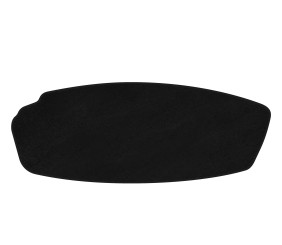 Килимок багажника текстильний Premium (2014-2017, ГБО, Чорний) для Hyundai Sonata LF рр