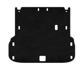 Килимок багажника текстильний Premium до 2 ряду, Чорний) для Infiniti QX60 2016-2021 рр