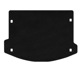 Килимок багажника текстильний Premium (Чорний) для Jaguar E-Pace 2017-2024 рр