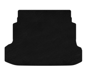 Килимок багажника текстильний Premium (SD, Чорний) для Kia Cerato 2 2010-2013 рр