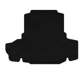 Килимок багажника текстильний Premium (2011-2015, SD, Не повний привод, Чорний) для Lexus GS рр