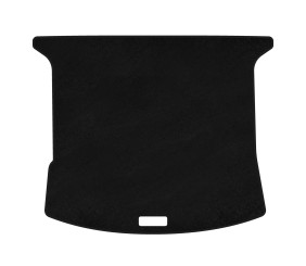 Килимок багажника текстильний Premium (2 ряди, 7-ми місний, Чорний) для Mazda 5 2005-2009 рр