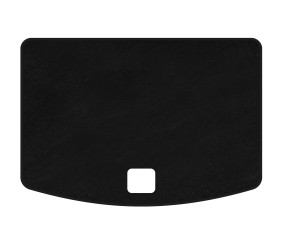 Килимок багажника текстильний Premium (2015-2018, Повний привод, Чорний) для Mazda CX-3 2015- рр