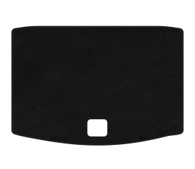 Килимок багажника текстильний Premium (2018 р.-2026, Чорний) для Mazda CX-3 2015- рр